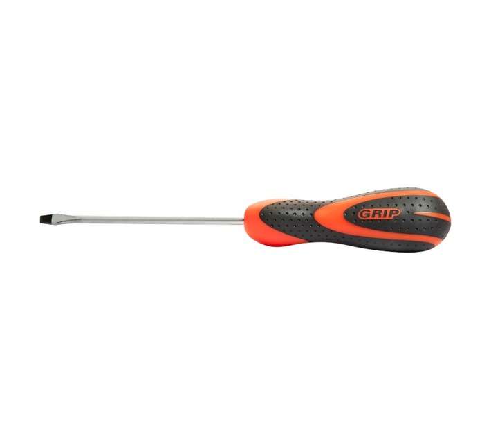 Grip 4mm x 100mm Flat Point Professional Screwdriver