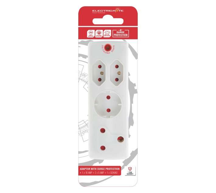 Electricmate 16A Adaptor - White