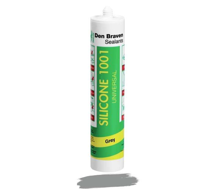 Den Braven DIY 1001 Silicone - Grey (280ml)