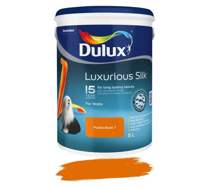 Dulux Luxurious Silk Pastel Base 7 (5L)
