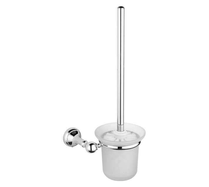 Lusso Rosa Toilet Brush Holder - Chrome (220 x 100 x 480mm)