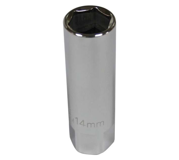 MFT17003 3/8 Drive 6 Point Spark Plug Socket - Chrome (14mm)