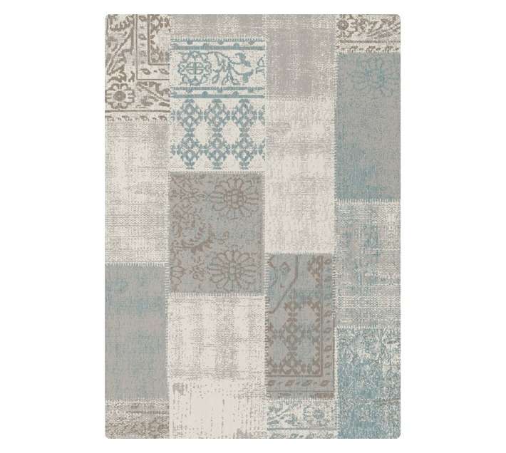 Stefano and Co Valetta Rug - Grey/Blue/Brown (2900 x 2000mm)