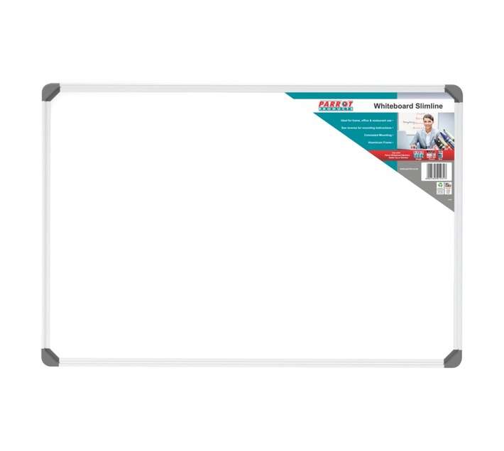 Parrot Products BD1528 Non-Magnetic Slimline Whiteboard (900 x 900mm)
