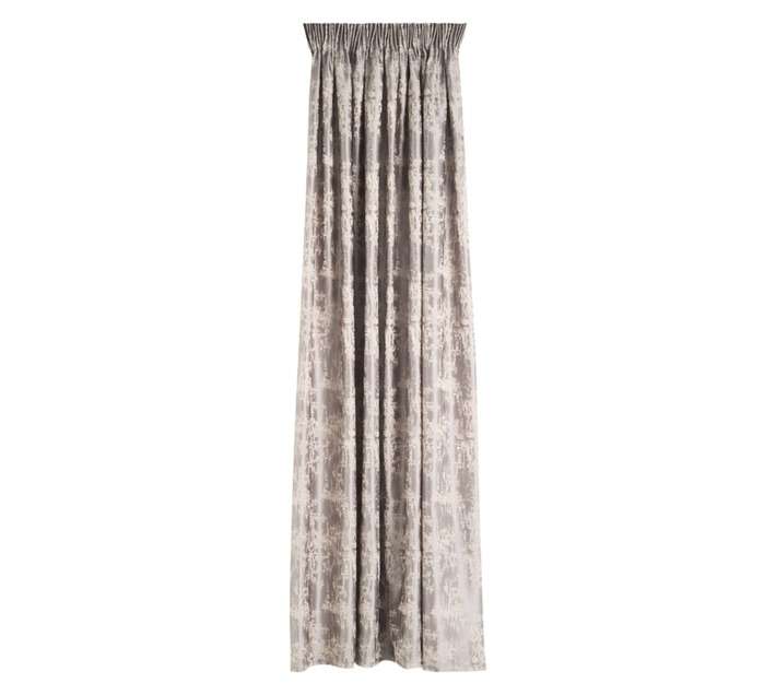 Design House Nandi Eyelet Curtain - Silver (2300 x 2180mm)