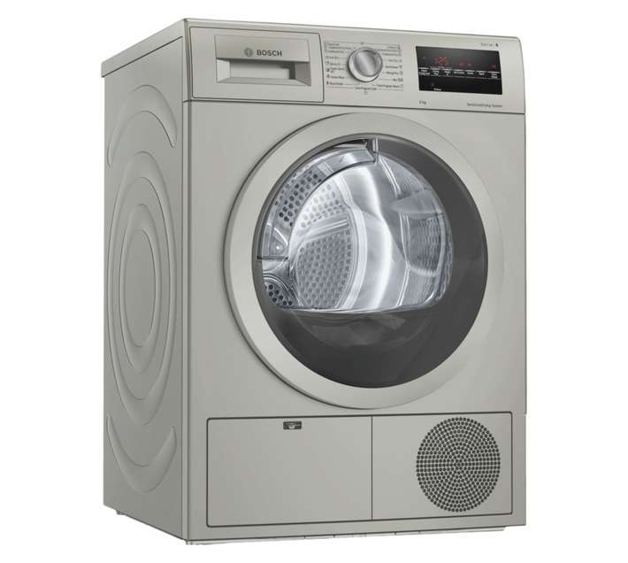 Bosch Tumble Dryer 9kg Silver WTG8640SZA