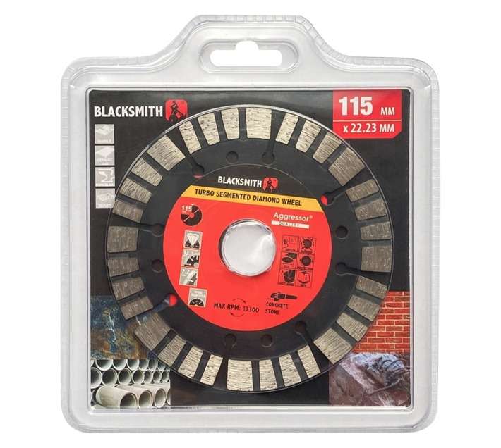 Blacksmith Turbo Segmented Diamond Wheel (115mm)