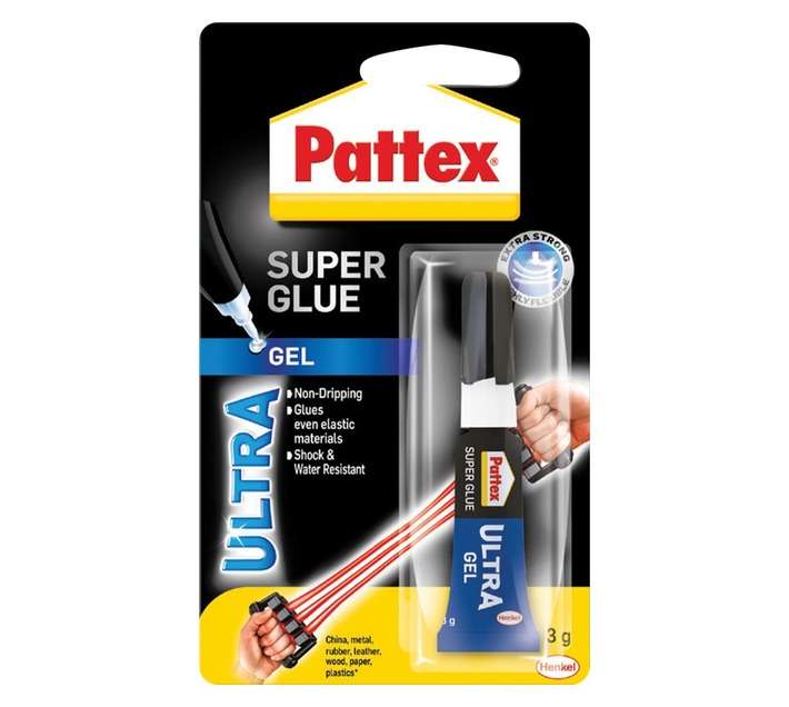 Pattex Super Glue Ultra Gel - Clear (3g)