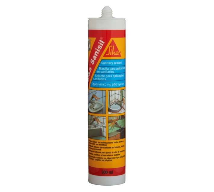 Sanisil Adhesive - White (300ml)