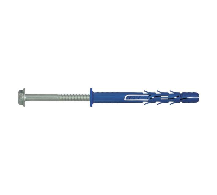 Rawlplug 4 x Frame Fixing Plugs and Screws - Silver (10 x 100mm)