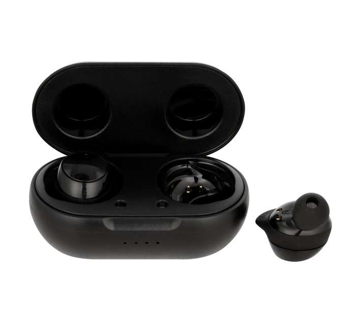 Volkano Pisces Series TWS Ear Pods and Charging Case - Black