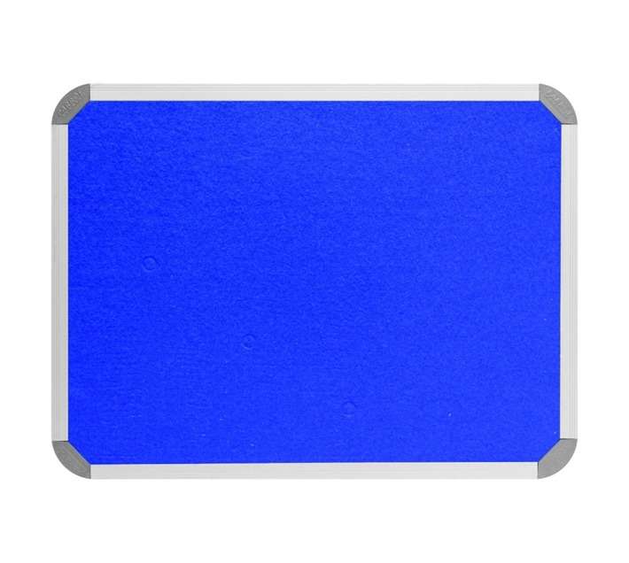 Parrot Products BD0748D Aluminium Frame Information Board - Royal Blue (1200 x 1000mm)