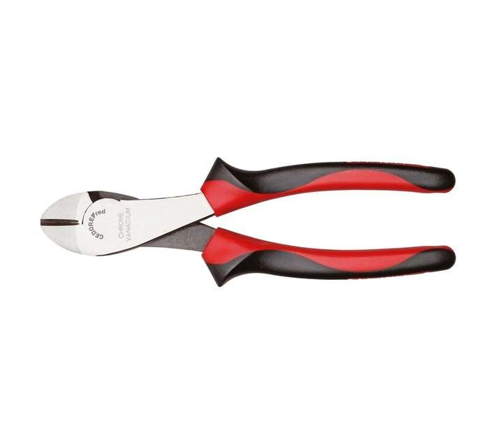 Gedore 3301128 Power Side Cutter - Black/Red (200mm)