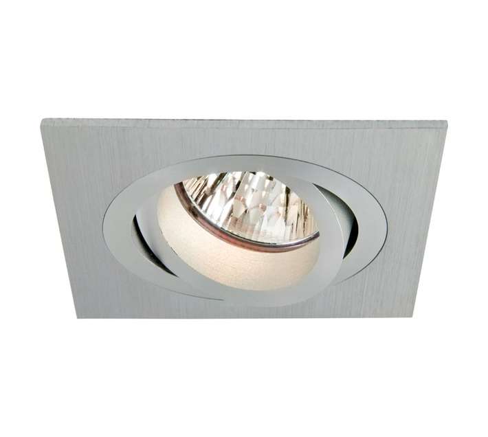 Radiant Square Downlight - Aluminium (50W)