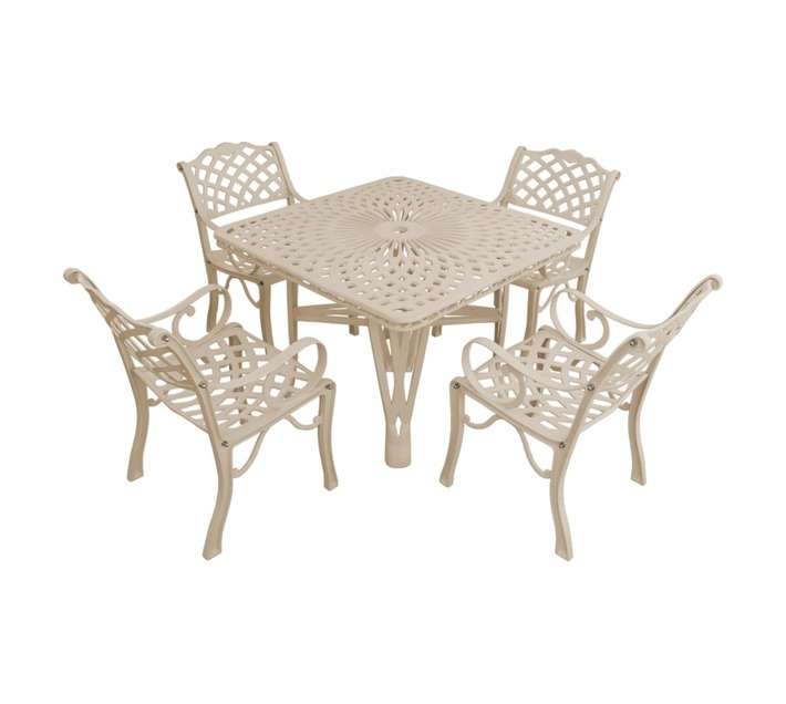 Anray 4SCLSET Club Series 5 Piece Cast Aluminium Patio Set
