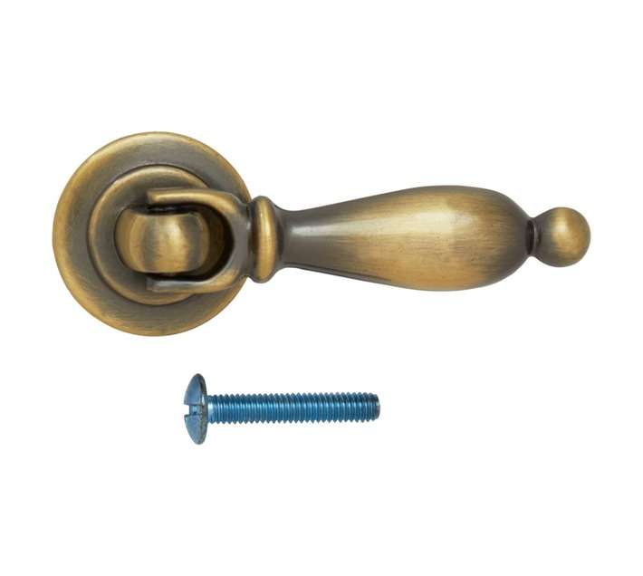 Home and Kitchen Tear Drop Handle - Antique Brass (60mm)