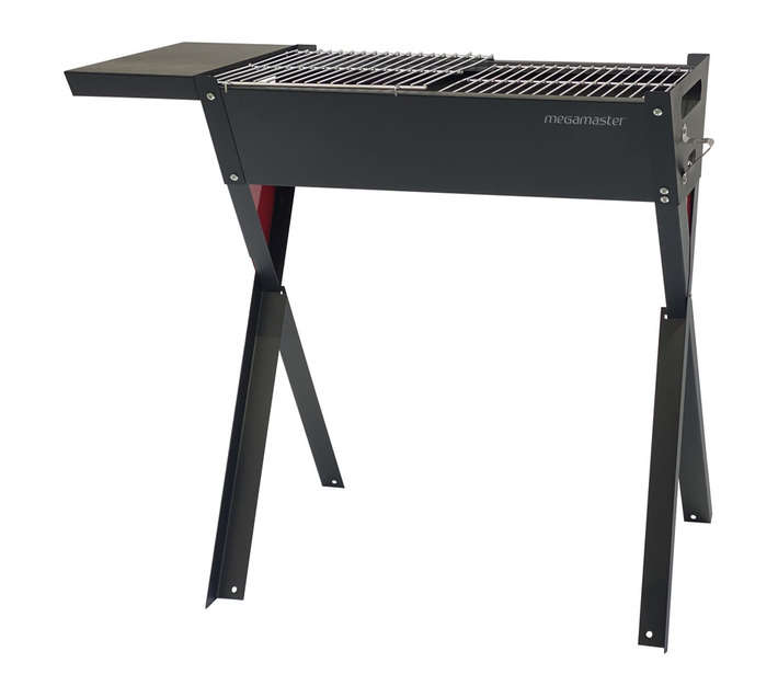Megamaster Crossover 600 Freestanding Braai - Black (610 x 480 x 710mm)