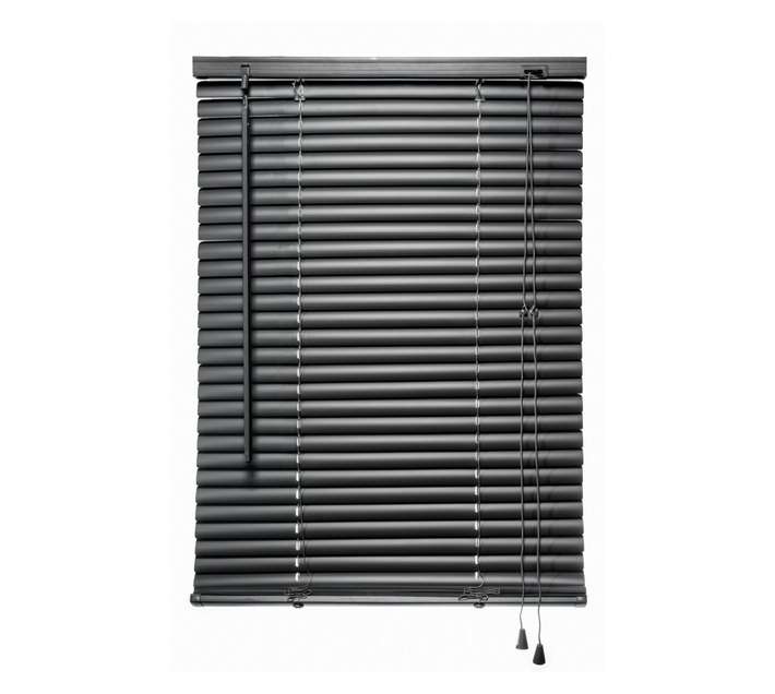 PVC Venetian Blinds - Dark Grey (1000 x 25 x 1000mm)