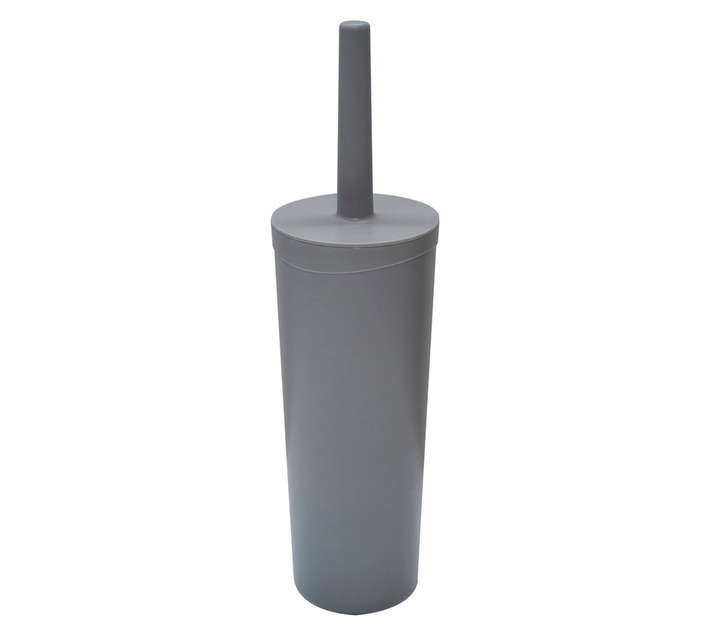 Bathroom Basics Plastic Toilet Brush - Grey