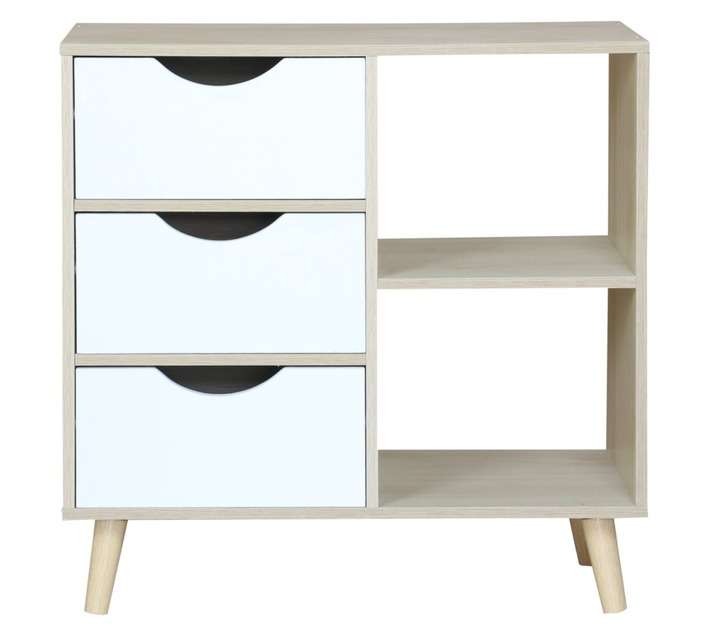 Home and Kitchen Niaz Utility Cabinet - White Oak (300 x 600 x 610mm)