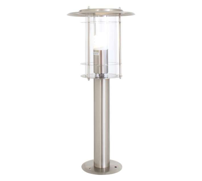 Eurolux Pedestal Light - Satin Chrome (60W)