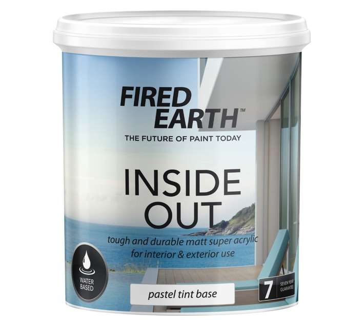 Fired Earth Inside Out Super Acrylic Deep Base (1L)
