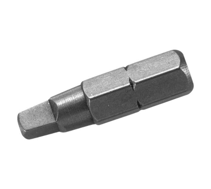 Schrod sq. Recess No.1 x 25mm Bit