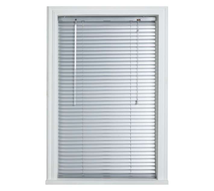 Design House Aluminium Venetian Blind - Silver (1600 x 2200 x 25mm)