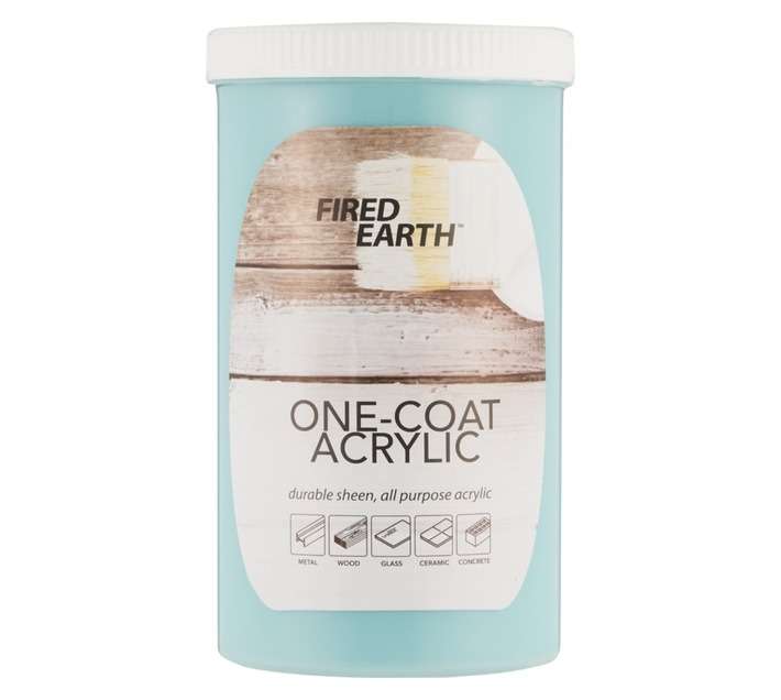 Fired Earth One Coat Paint - Egg Blue (1L)