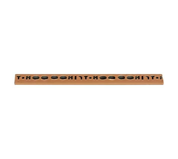M-Trim PVC Econo Round Edge Trim - Dark Grey (2500 x 9mm)