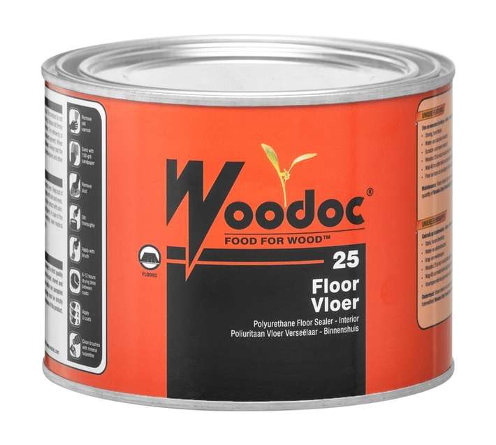 Woodoc 25 Floor Sealer - Matt Clear (1L)