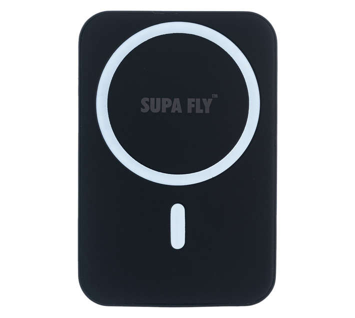 Supa Fly 5000mAh Magsafe Magnetic Power Bank - Black