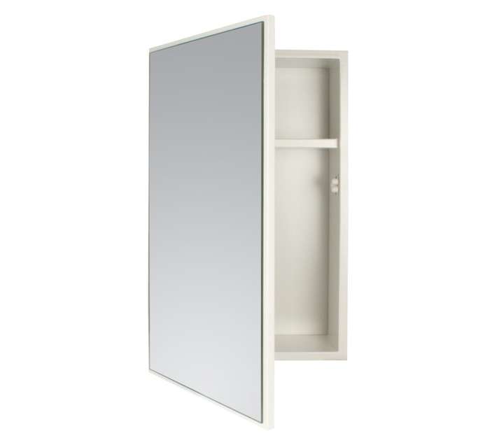 CABINET BATHROOM SGL WHITE