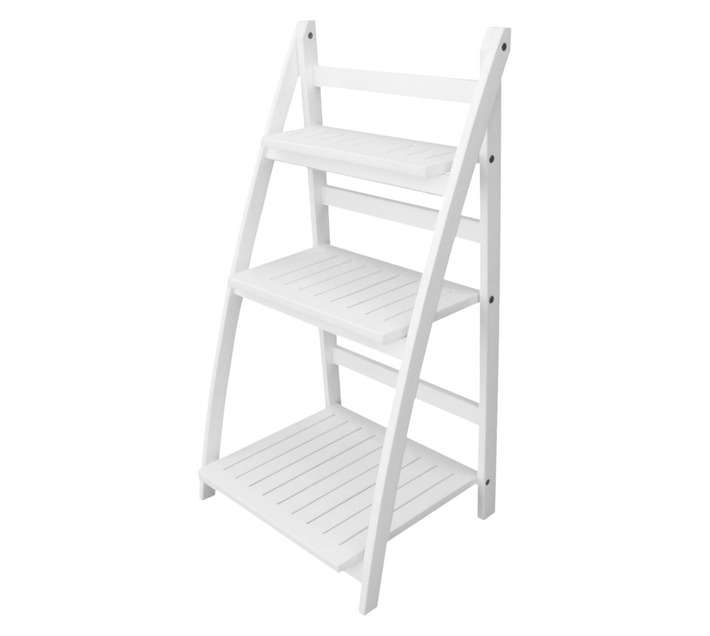 Orange Apple Metz Pot Shelf - White (430 x 520 x 950mm)