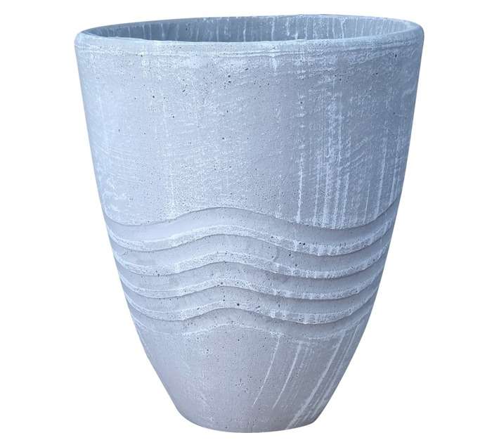 Unique Stone Extra Large Scroll Sunset Pot (510 x 400mm)