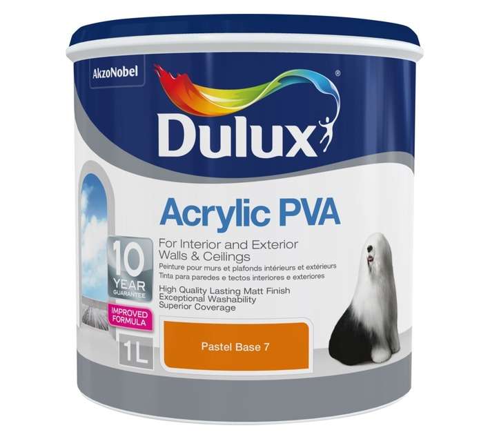 Dulux Acrylic PVA Pastel Base 7 (1L)