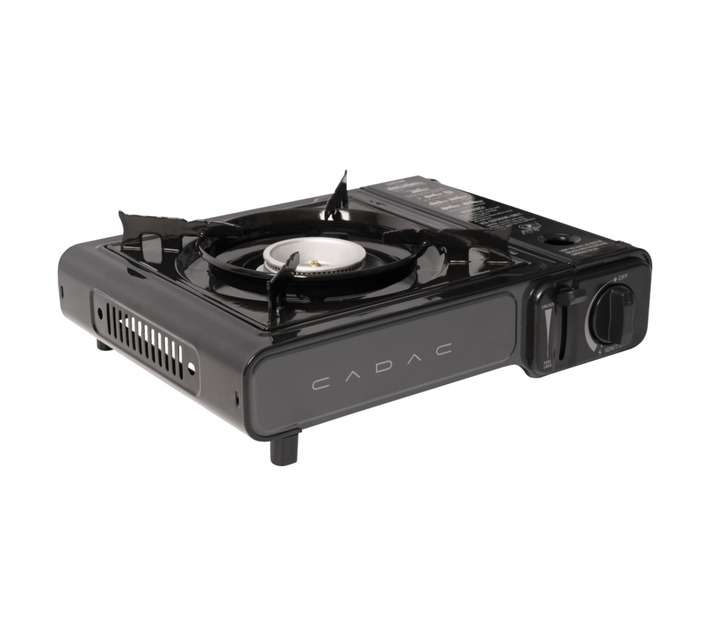 Cadac Portable Aluminium 1 Burner Gas Stove - Black