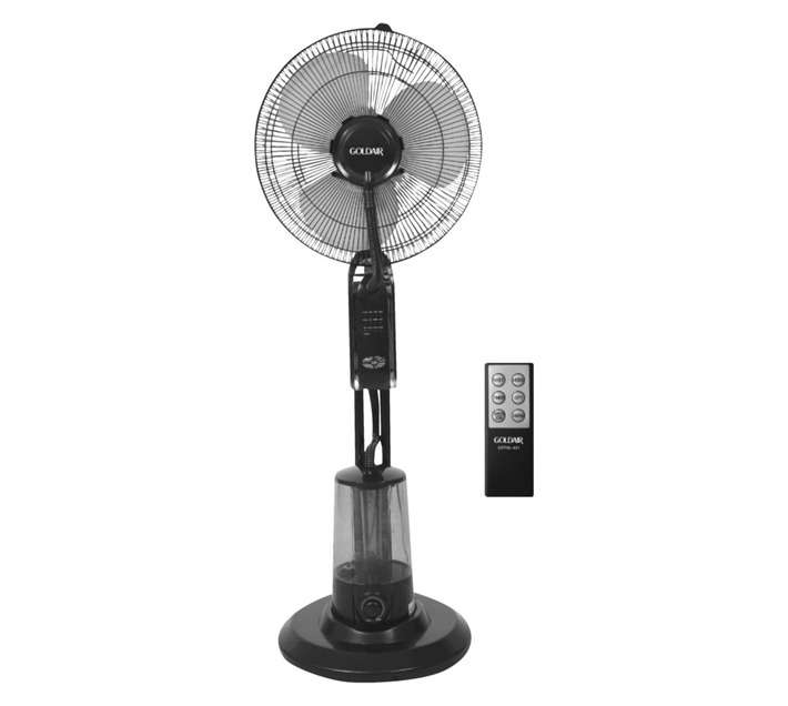 Goldair Mist Fan and Remote (400mm) - Black