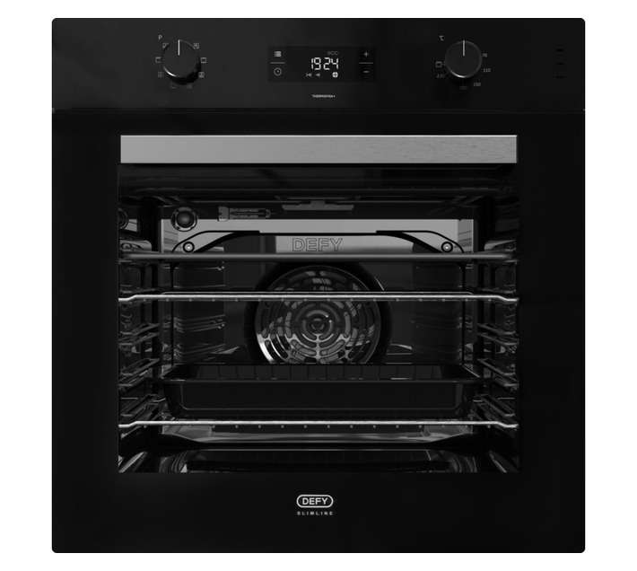 Defy Under Counter Oven (564 x 599 x 594mm) Black DBO489