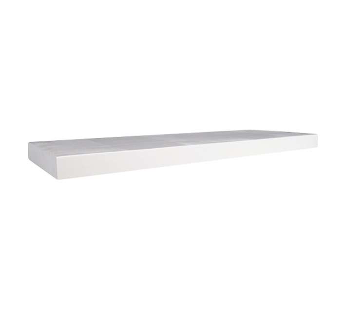 Shelfmate Pine Floating Shelf - White (600 x 200 x 30mm) U0072 WHT/CS6