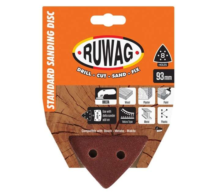 Ruwag Triangle Sanding Disc (93-P120)