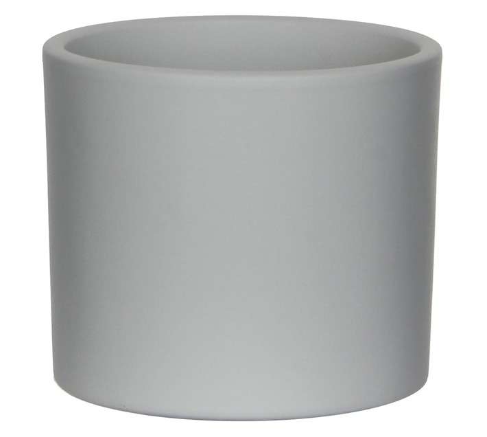 Round Pot - Light Grey (135 x 135 x 125mm)