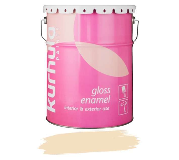 Kurhula Gloss Enamel Paint - Cream (20L)