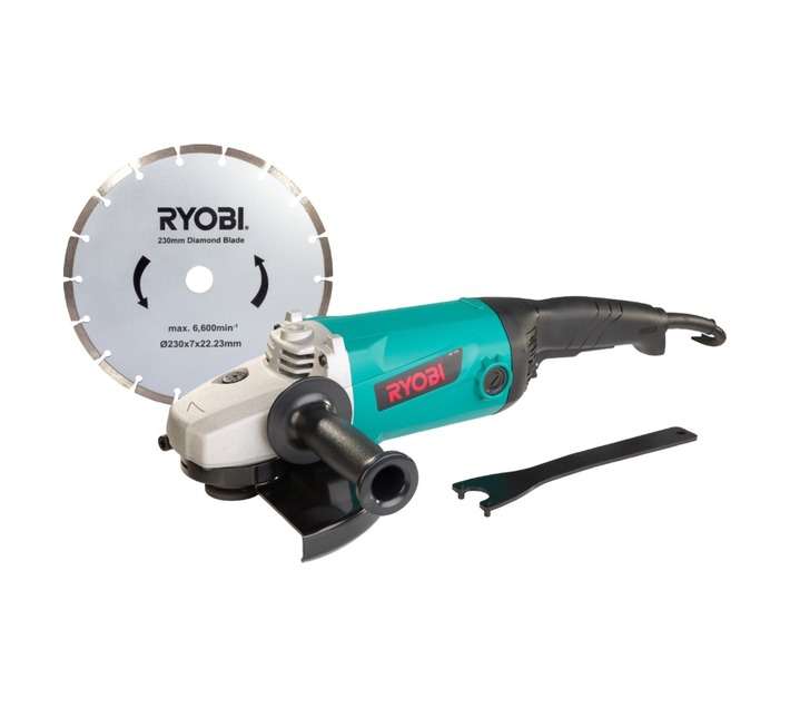 Ryobi Angle Grinder 2200W KIT402
