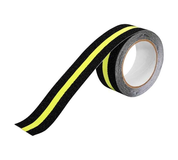 Croc Grip Anti Slip Tape - Black/Luminescent (48mm x 5000mm)
