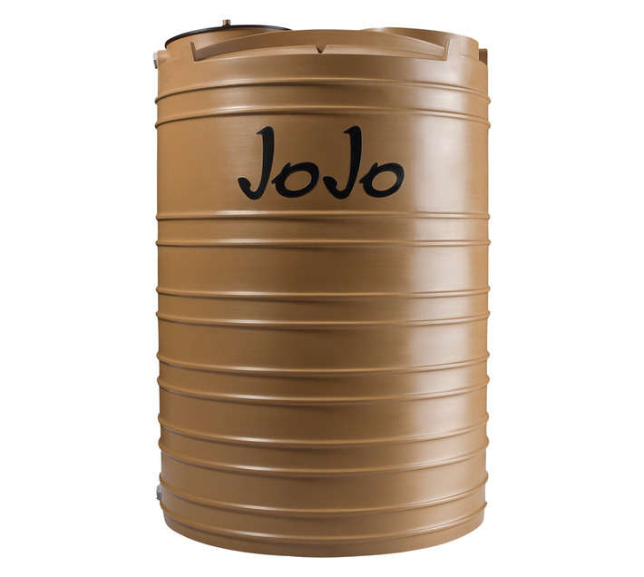 JoJo Vertical Water Tank - Khaki Brown (1800L)