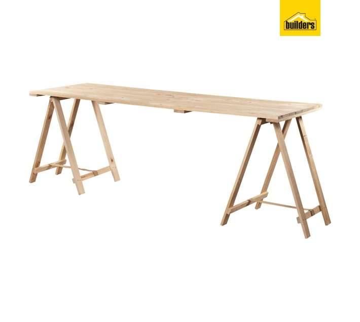 COL Timbers Pine Trestle Top and Legs (1800 x 750mm)