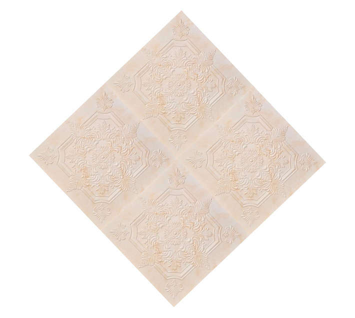 Upper Edge 2039 Polystyrene Ceiling Tile - Pearl (500 x 500mm) 2sqm