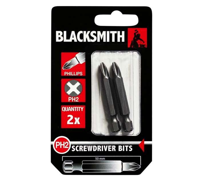 Blacksmith PH2 Screwdriver Bit (50mm)