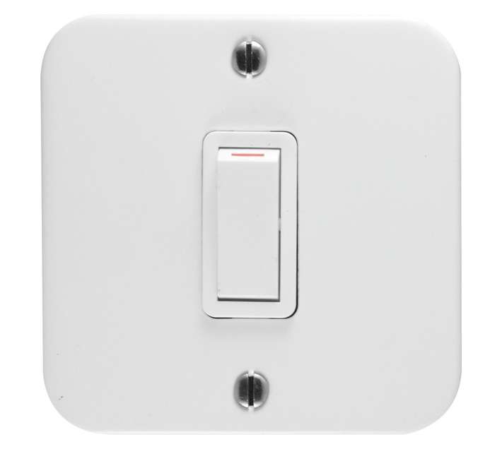 Crabtree 1-Lever 1-Way Switch Ind